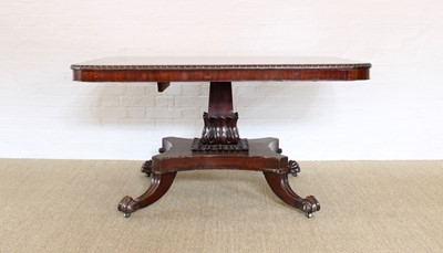 Lot 139 - A Mid-19th Century Rectangular Mahogany Breakfast Table
