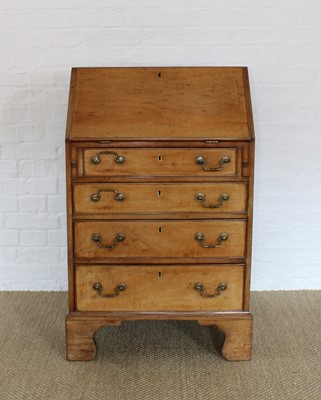 Lot 336 - A Small Edwardian Mahogany Bureau