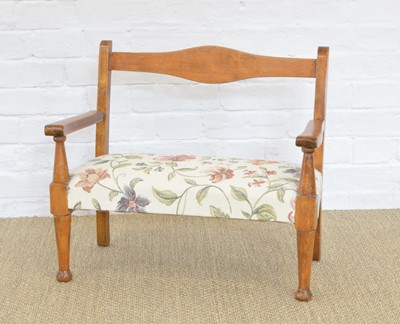 Lot 369 - An Arts & Crafts Style Child's Settee