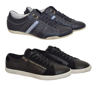 Lot 36 - Two pairs of Hugo Boss trainers