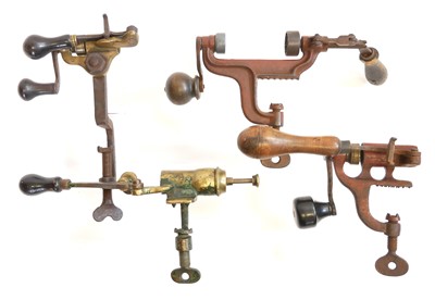 Lot 461 - Four 12 bore shotgun roll turn over tools, one...