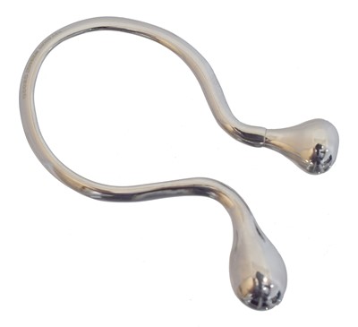 Lot 178 - A Georg Jensen Space keyring.