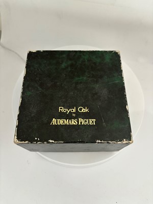 Lot 241 - Watch Parts & Accessories - An Audemars Piguet Royal Oak empty watch box.