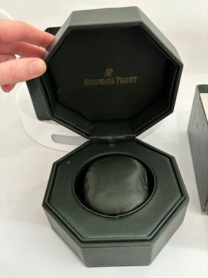 Lot 241 - Watch Parts & Accessories - An Audemars Piguet Royal Oak empty watch box.