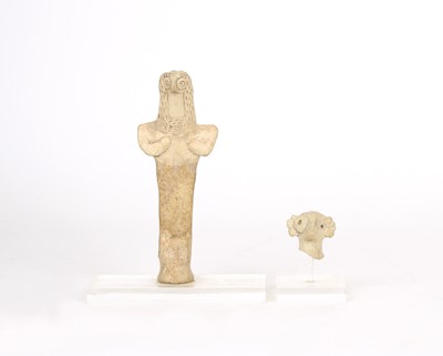 Lot 46 - An Ancient Syro-Hittite Earthenware Votive Idol or "Doll"