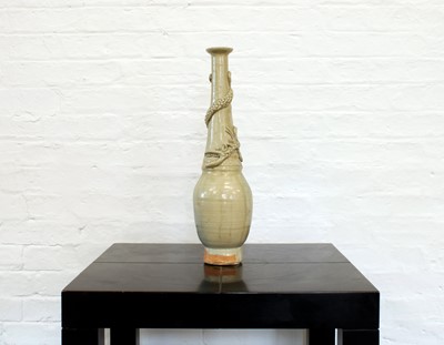 Lot 18 - A Tall Chinese Song Dynasty Pottery Funerary Vessel