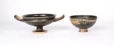 Lot 102 - An Ancient Greek Attic Blackware Kylix