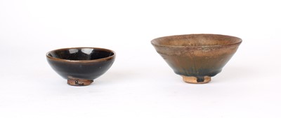 Lot 28 - Two Chinese Song Dynasty Jian "Hare's Fur" Bowls