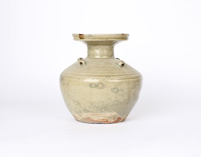 Lot 38 - A Chinese Six Dynasties Period "Greenware" or "Yueyao"-Type Celadon Vessel