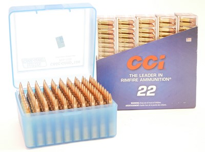 Lot 582 - .22lr and .223/5.56 ammunition, to include 500...
