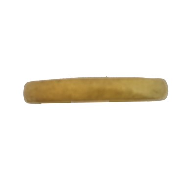 Lot 66 - A 1920s 22ct gold band ring.