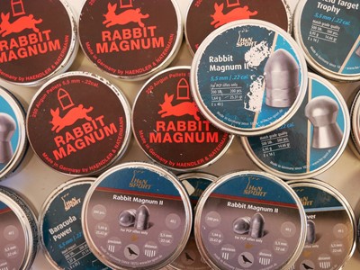 Lot 550 - HN Sport .22 (5.5) pellets, to include 5 x...