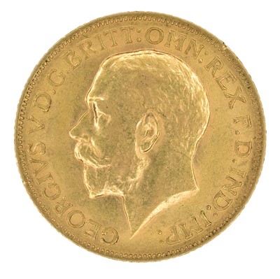 Lot 59 - King George V, Sovereign, 1913.