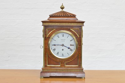 Lot 289 - A Late 19th Century J.W. Benson Triple Fusee Quarter-Striking Table Clock