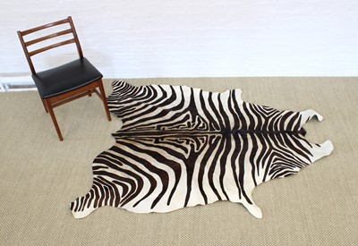 Lot 164 - Vintage Zebra Hide Rug