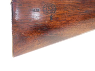 Lot 33 - Enfield Percussion cavalry carbine, 21 inch...