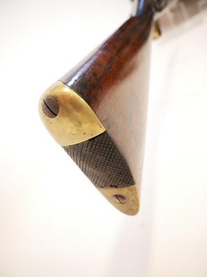 Lot 33 - Enfield Percussion cavalry carbine, 21 inch...