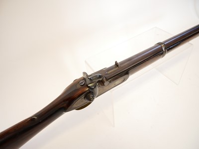 Lot 33 - Enfield Percussion cavalry carbine, 21 inch...