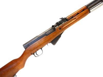 Lot 91 - Deactivated SKS 7.62x39 assault rifle, serial...