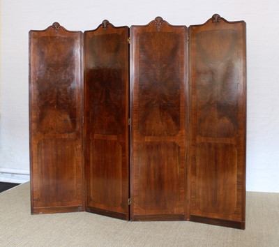 Lot 300 - An Early 20th Century Mahogany Room Screen or Divider