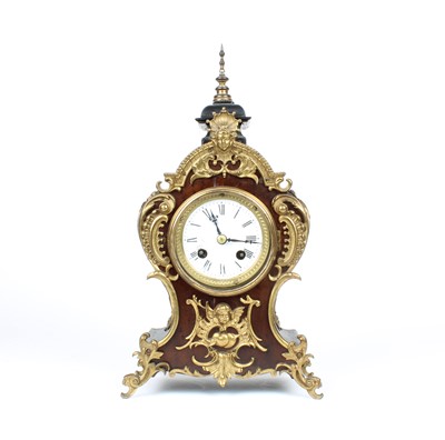 Lot 287 - A Late 19th Century French Mantel Clock