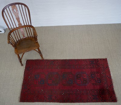 Lot 163 - A Persian Bokhara Runner