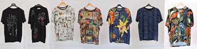 Lot 18 - Seven Desigual shirts and t-shirts