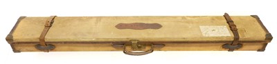 Lot 500 - Westley Richards rifle case, canvas and...