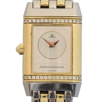 Lot 193 - A Jaeger-LeCoultre Reverso Duetto wristwatch, ref. 266.544.