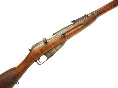 Lot 95 - Deactivated Mosin Nagant M91/30 7.62x54R bolt...