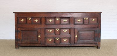 Lot 118 - A George III Oak Dresser Base