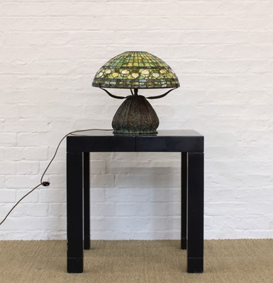 Lot 58 - Art Nouveau-Style Bronze Table Lamp