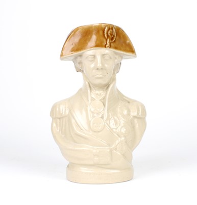 Lot 63 - A Victorian "Admiral Lord Nelson" Salt-Glazed Character Jug