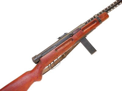Lot 65 - Deactivated 38/A44 9mm carbine, serial number...