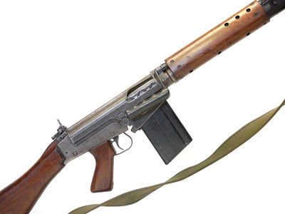 Lot 67 - Deactivated SLR L1A1 7.62 semi auto rifle....