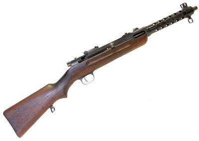 Lot 72 - Deactivated German Steyr WWII MP34, serial...