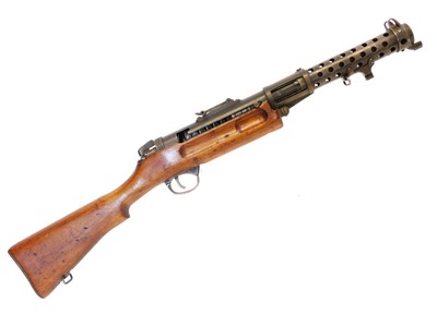 Lot 73 - Deactivated Lanchester MkI* 9mm sub machinegun,...