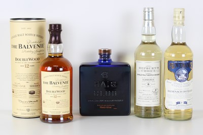Lot 77 - 4 bottles Fine Scotch and Highland Speyside Malt Whisky