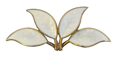 Lot 6 - A David Andersen enamel brooch.
