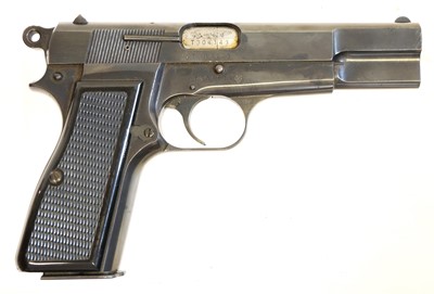 Lot 60 - Deactivated Browning High Power 9mm semi...