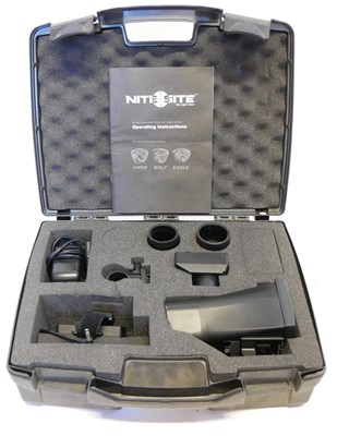 Lot 587 - Wolf NiteSite infrared sight, with case and...