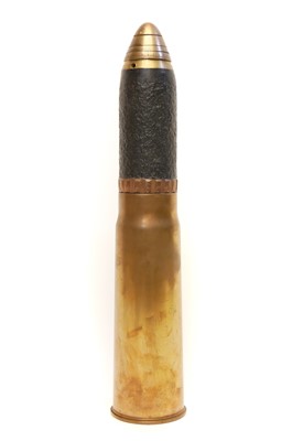 Lot 223 - Inert WW1 British 13 pounder shell, with 1916...