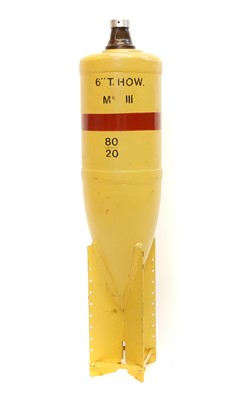 Lot 226 - Inert 6" MkIII heavy mortar bomb (aka Flying...