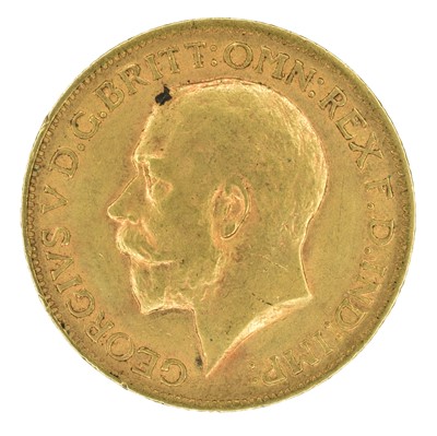 Lot 56 - King George V, Sovereign, 1912.