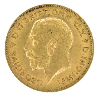 Lot 57 - King George V, Half-Sovereign, 1912.