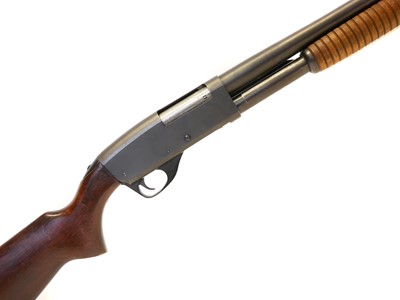 Lot 424 - Stevens 12 bore, pump action shotgun, serial...