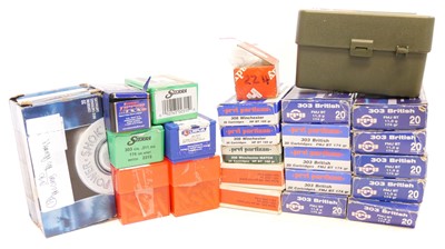 Lot 616 - Reloading components, mostly .303, to include...