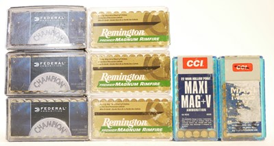 Lot 569 - .22 Win Mag ammunition, to include 150...