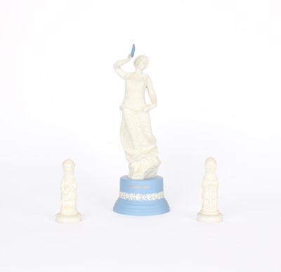 Lot 92 - A Wedgwood Jasperware Figure of Terpsichore