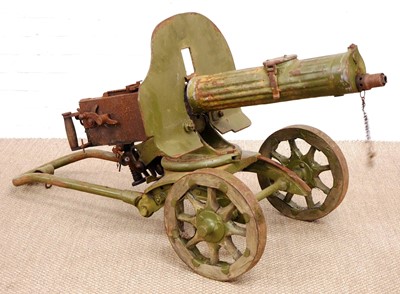 Lot 84 - Deactivated Maxim 7.62 M.1910 belt fed heavy...